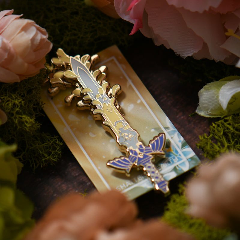 Master Sword Restored Double Layer Pin