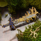 Master Sword Restored Double Layer Pin