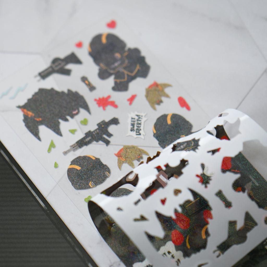 Spreading Democracy Helldivers 2 Deco Sticker Sheets