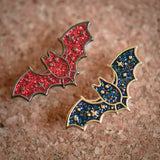 Glitter Bat Corner Pins