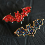 Glitter Bat Corner Pins