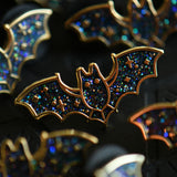 Glitter Bat Corner Pins