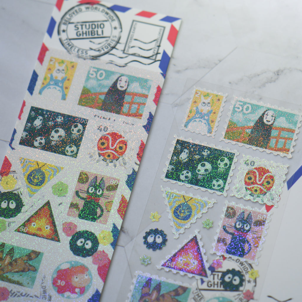 Ghibli Stamps Deco Sticker Sheets