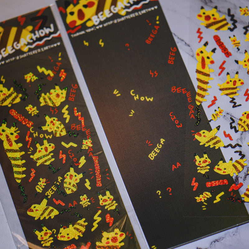 Beegachow Deco Sticker Sheets