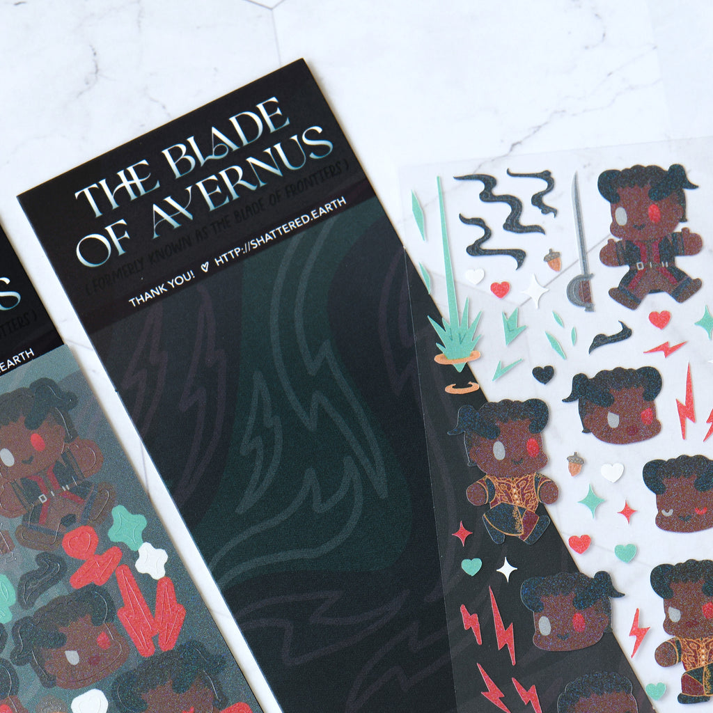 Baldur's Gate 3 Chibi Deco Sticker Sheets