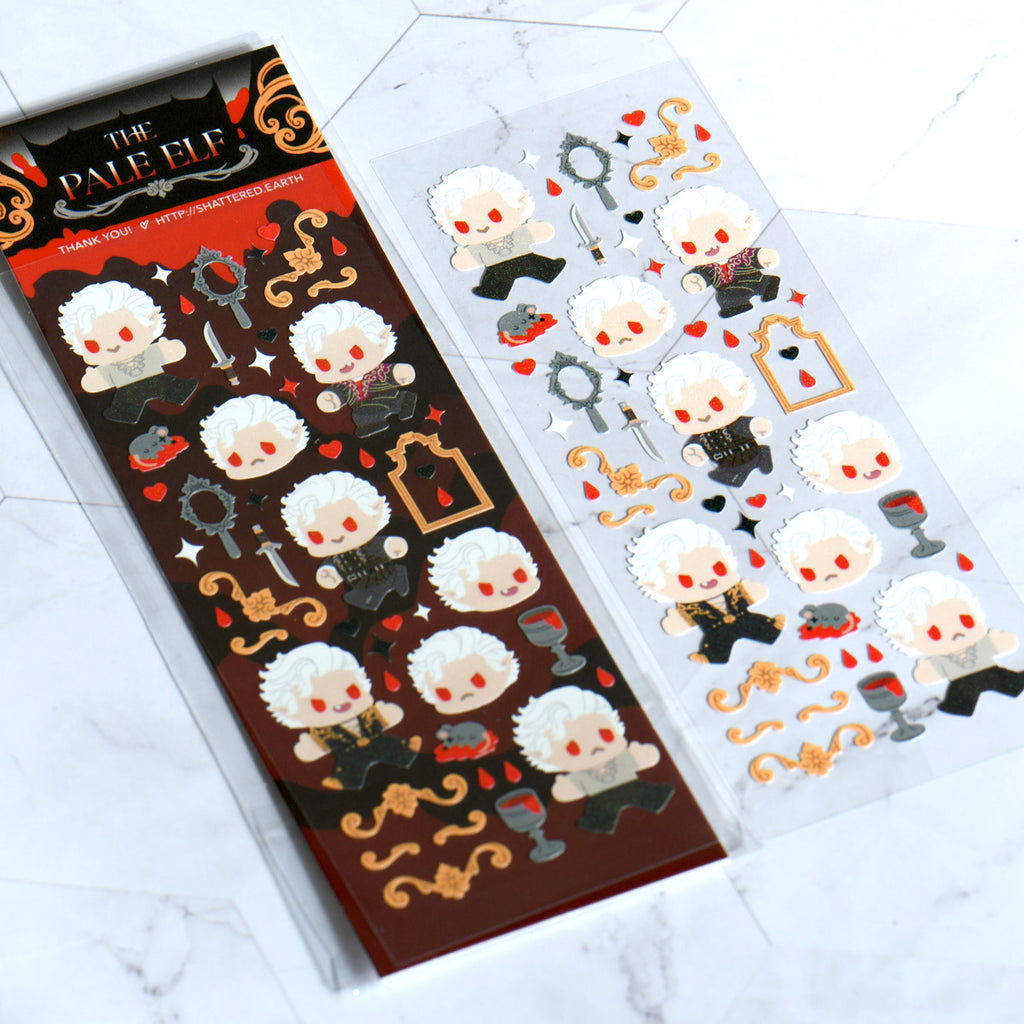 Baldur's Gate 3 Chibi Deco Sticker Sheets