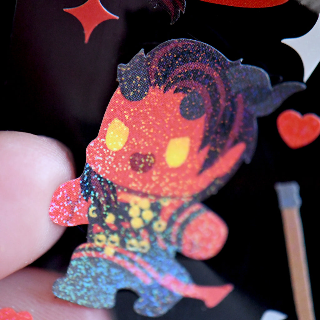 Baldur's Gate 3 Chibi Deco Sticker Sheets