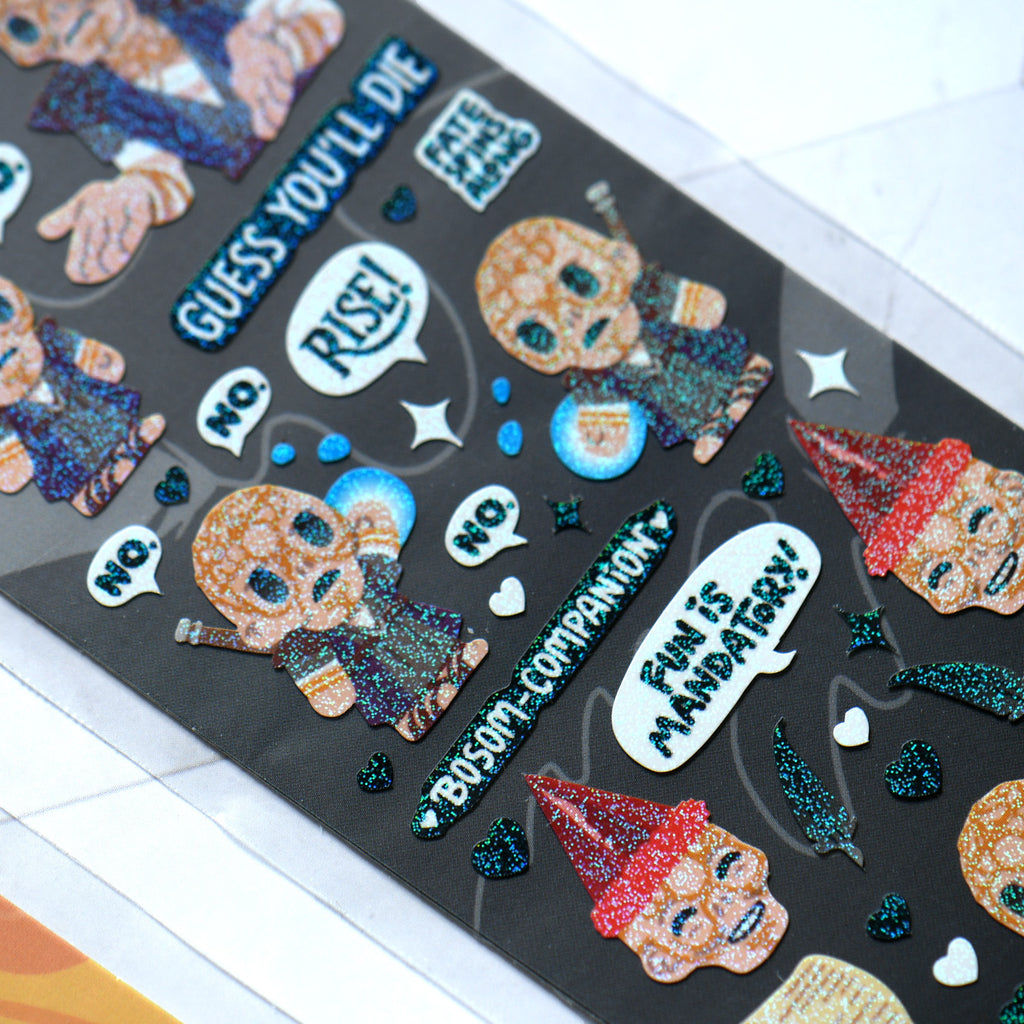 Baldur's Gate 3 Chibi Deco Sticker Sheets