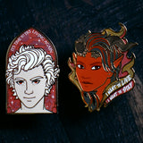 Baldur's Gate 3 Pins Astarion and Karlach