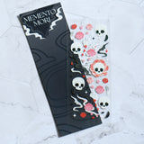 Memento Mori Skull & Flowers Deco Sticker Sheets