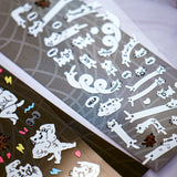 Squiggle Cat Deco Sticker Sheets