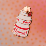 Yakult Enamel Pin