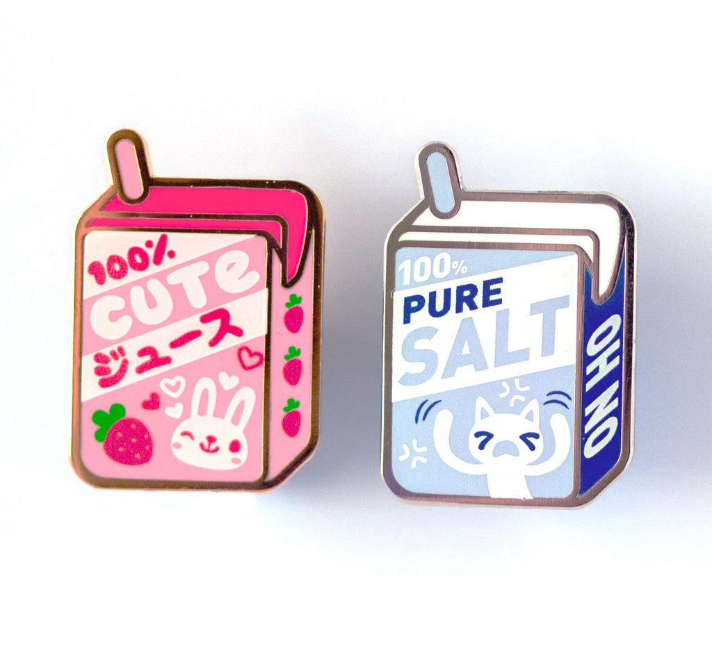 100% Juice Box Pins