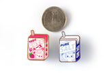 100% Juice Box Pins