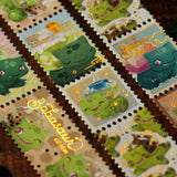 Bobasaur Foil Stamps Washi Tape
