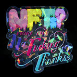NFT? No Fucking Thanks 3" Sparkle Stickers