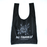 No Thank You Peony Reusable Shopping Bag