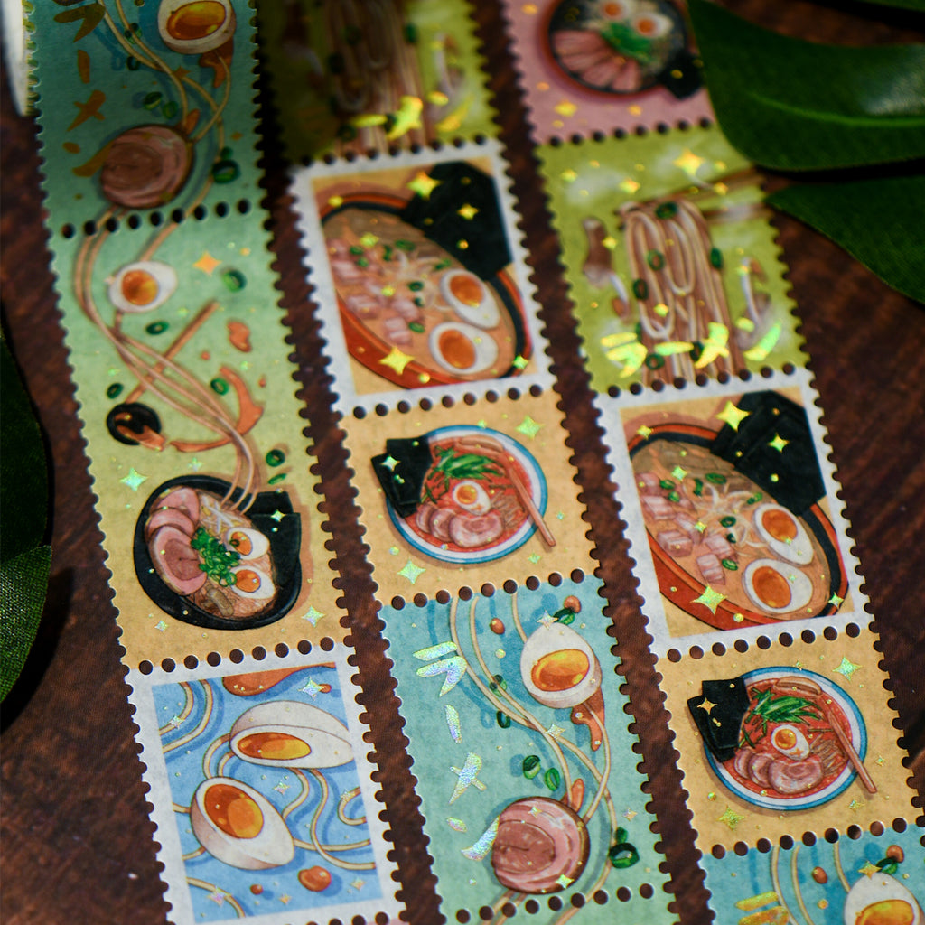 Ramen Holo Foil Washi Tape