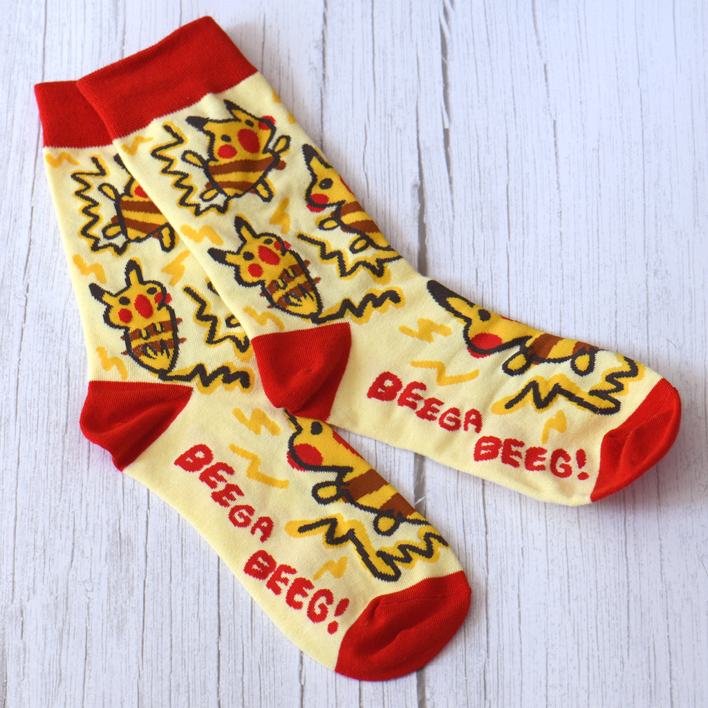 Beegachow Crew Socks