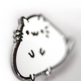 Chonker Squiggle Cat Pin