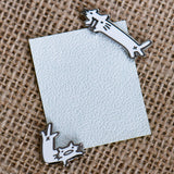 Mini Squiggle Cat Corner Pins