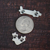 Mini Squiggle Cat Corner Pins