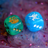 Squiggle Cat Dice