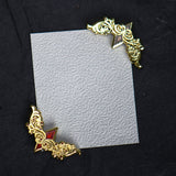 Filigree Corner Pins