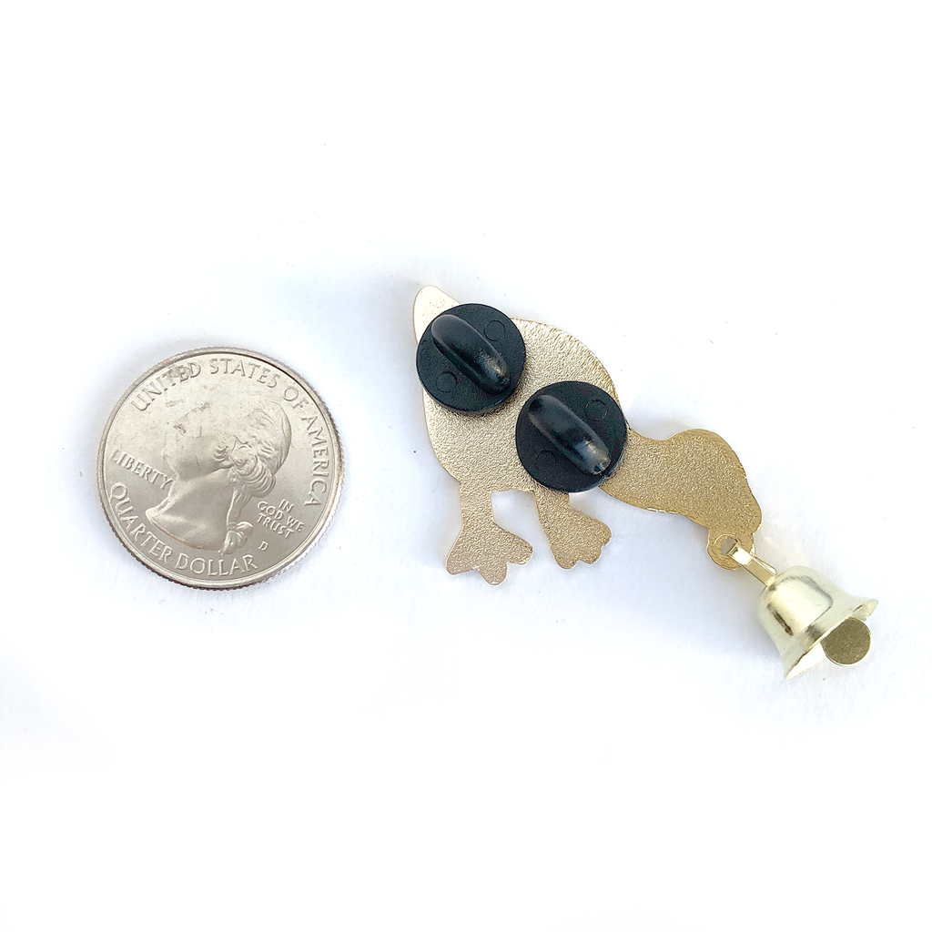 Bell Goose Pin