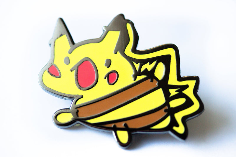 Beegachow Enamel Pin