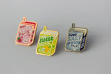 100% Juice Box Pins