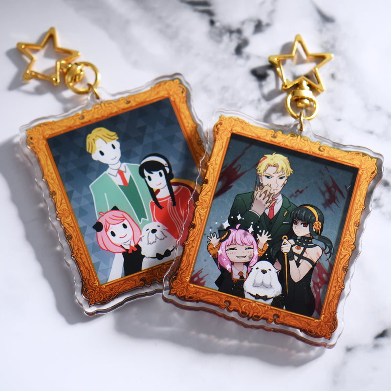 Spy x Family 3D Frame Keychain
