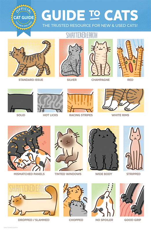 Guide to Cats/Dogs prints