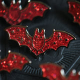 Glitter Bat Corner Pins