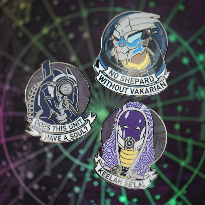 Mass Effect Pins