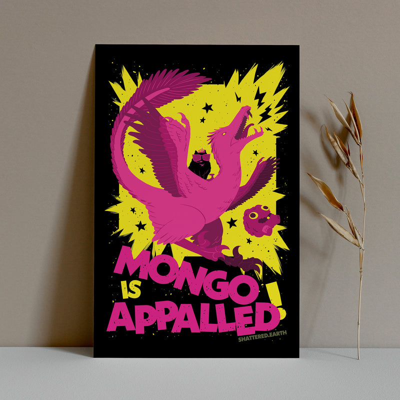 Mongo is Appalled Dungeon Crawler Carl Print