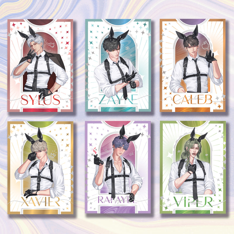 Matte Silver Shimmer Love and Deepspace Prints