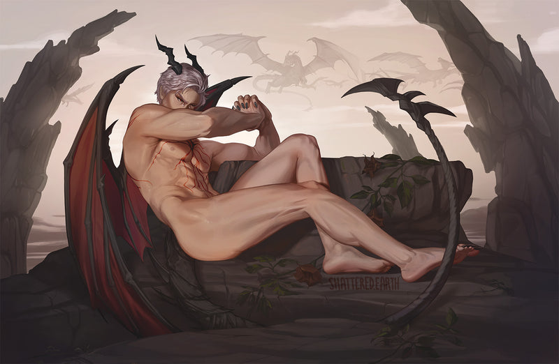 Fallen Dragon Sylus Print