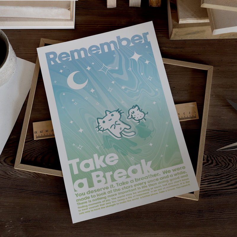 Take a Break Print