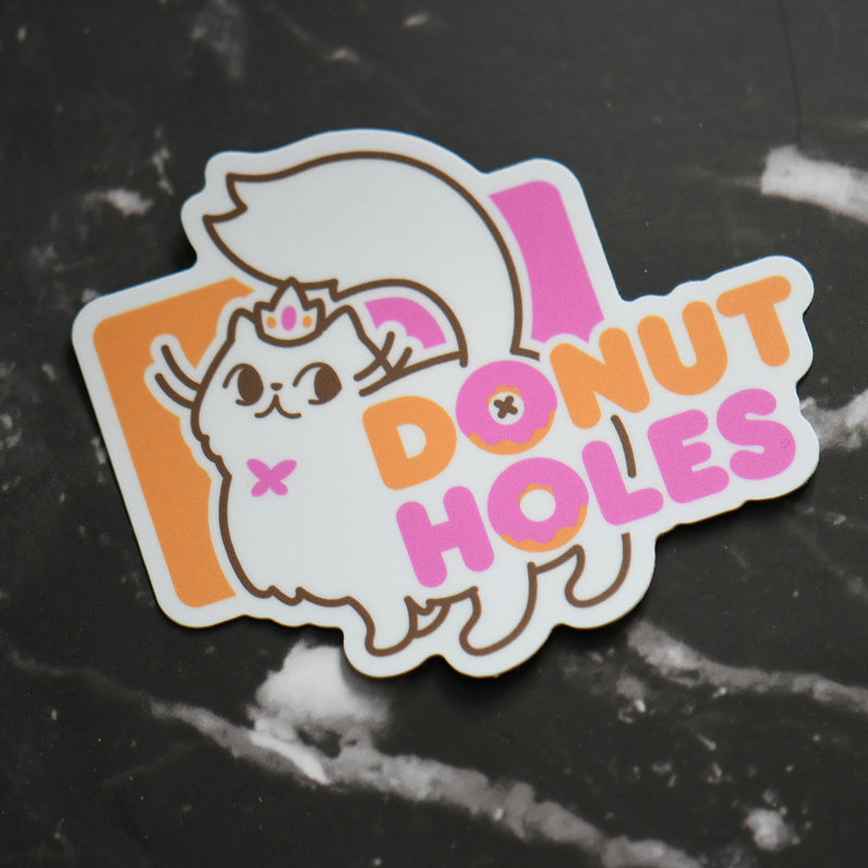 Donut Holes 3" Sticker