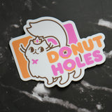 Donut Holes 3" Sticker