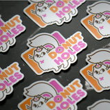 Donut Holes 3" Sticker