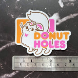 Donut Holes 3" Sticker