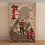 Gaara of the Sand Print