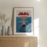 Jamal JAWS Parody Dungeon Crawler Carl Print