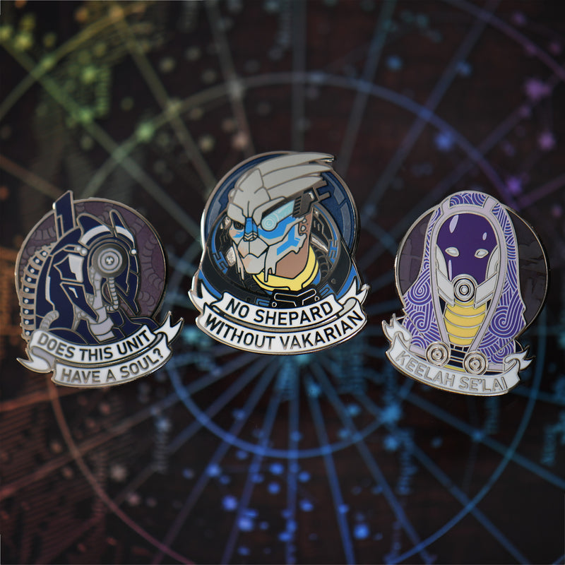 Mass Effect Pins