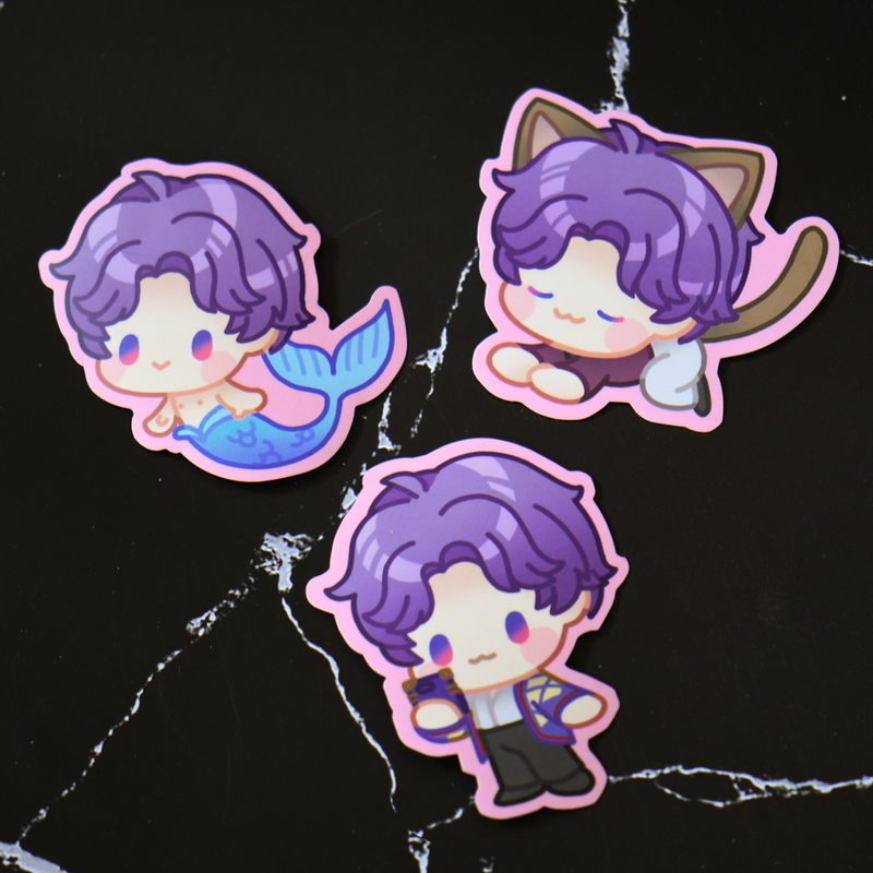 Rafayel Love and Deepspace Vinyl Stickers