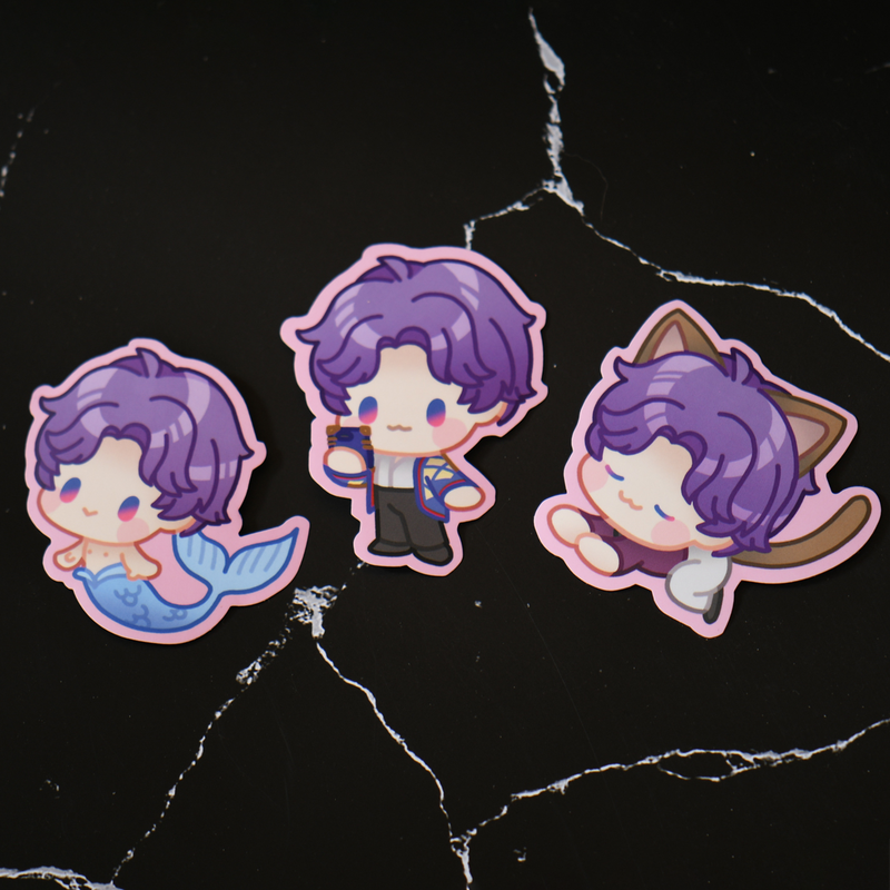 Rafayel Love and Deepspace Vinyl Stickers