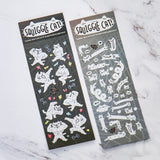 Squiggle Cat Deco Sticker Sheets