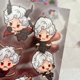 Sylus and Rafayel Matte Finish Stickers